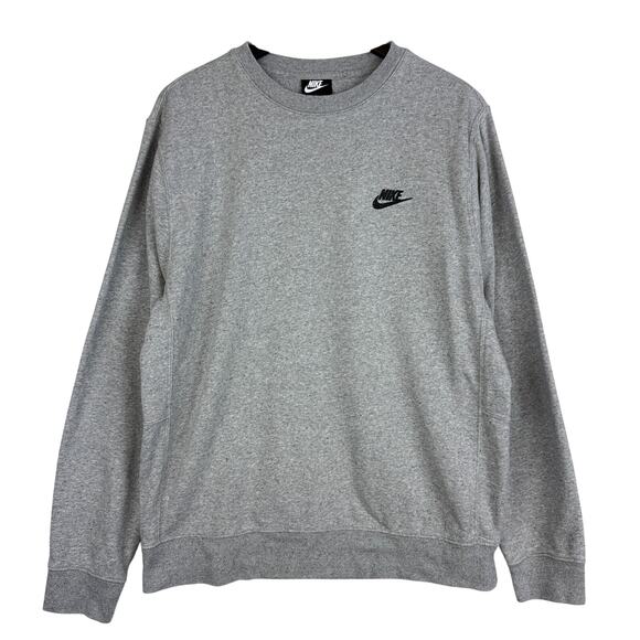 Nike SB Mens Crew Sweatshirt Sweater Gray - Size M - Picture 1 of 11